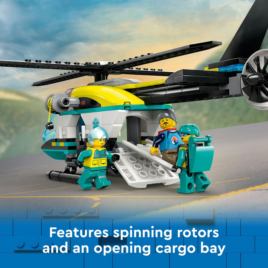 LEGO City Emergency Rescue Helicopter 60405