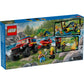 LEGO City 4x4 Fire Truck with Rescue Boat 60412