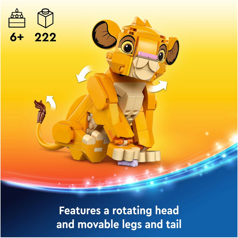 LEGO Disney Simba the Lion King Cub 43243