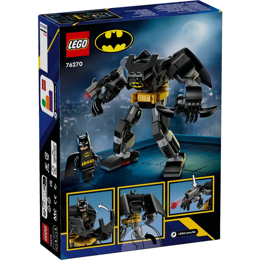 LEGO Marvel Super Heroes DC Batman Mech Armour Super-Hero Toy 76270