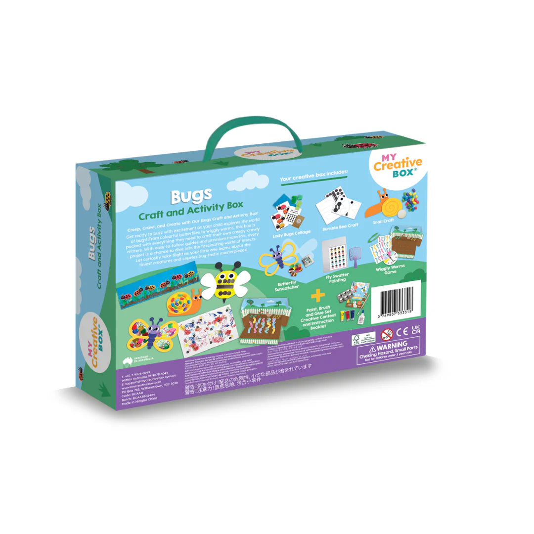 Creatice Box My Creative Box - Craft and Activity Box | Bugs – K and K Creative Toys