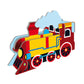 Sassi 3D Puzzle and Book Set - Learn Shapes | Train