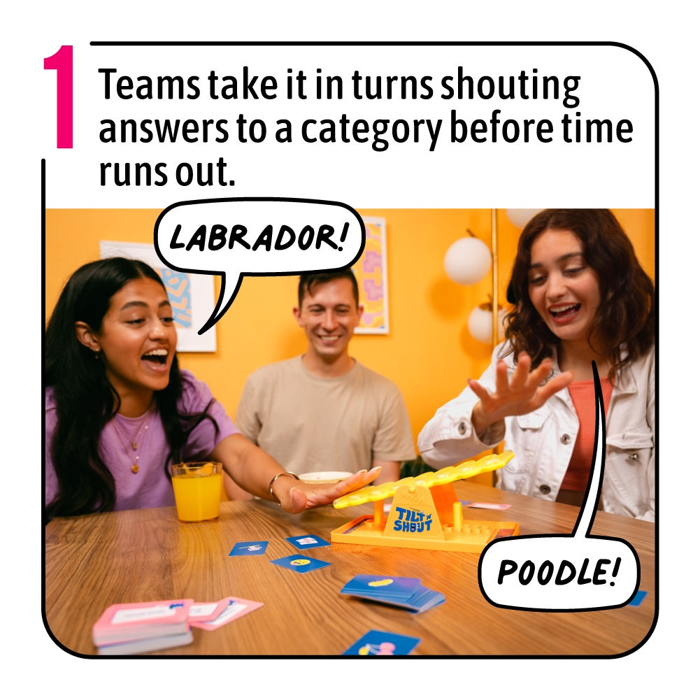 Tilt 'N' Shout Game