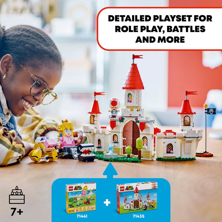 LEGO Super Mario Battle with Roy at Peach's Castle 71435