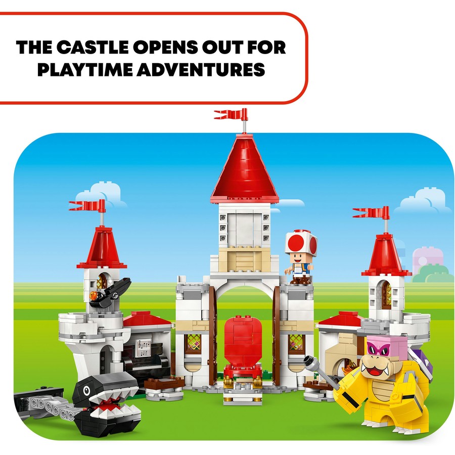 LEGO Super Mario Battle with Roy at Peach's Castle 71435