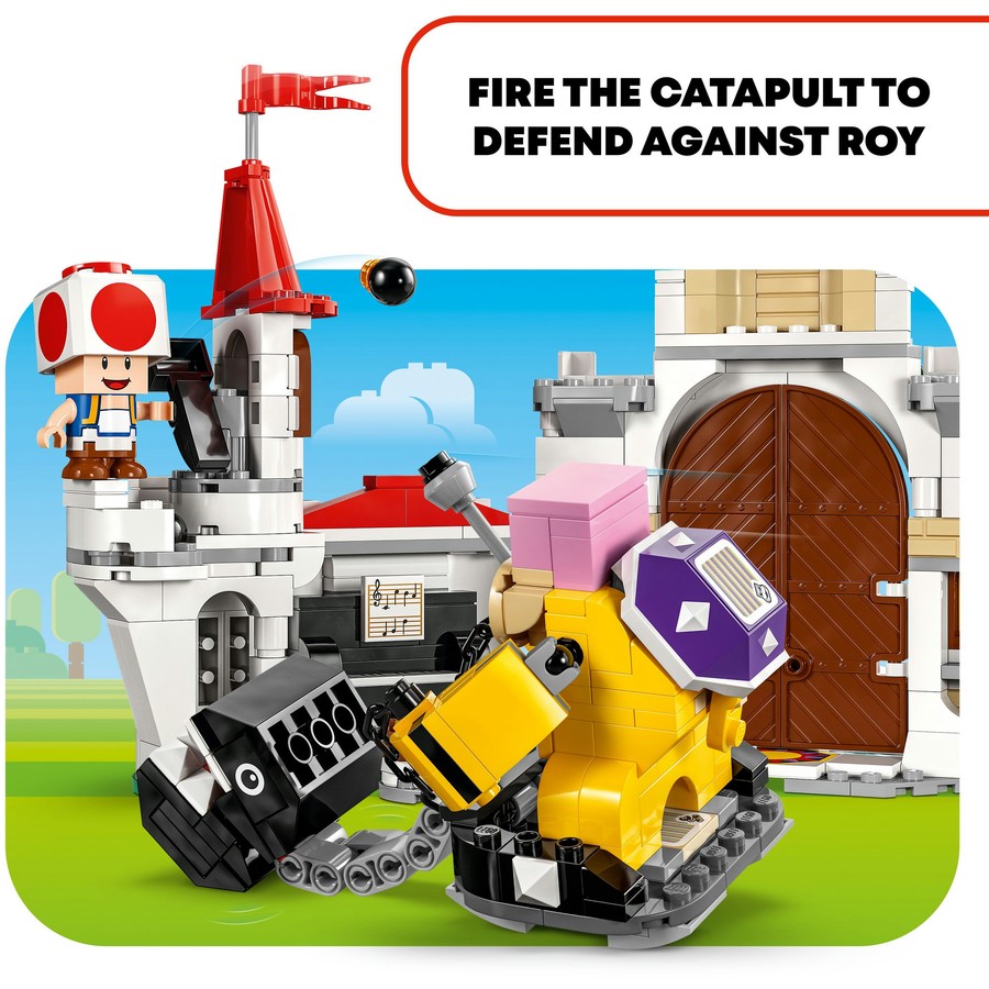 LEGO Super Mario Battle with Roy at Peach's Castle 71435