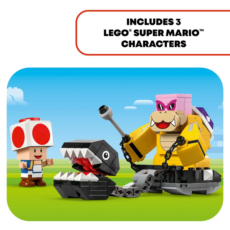 LEGO Super Mario Battle with Roy at Peach's Castle 71435