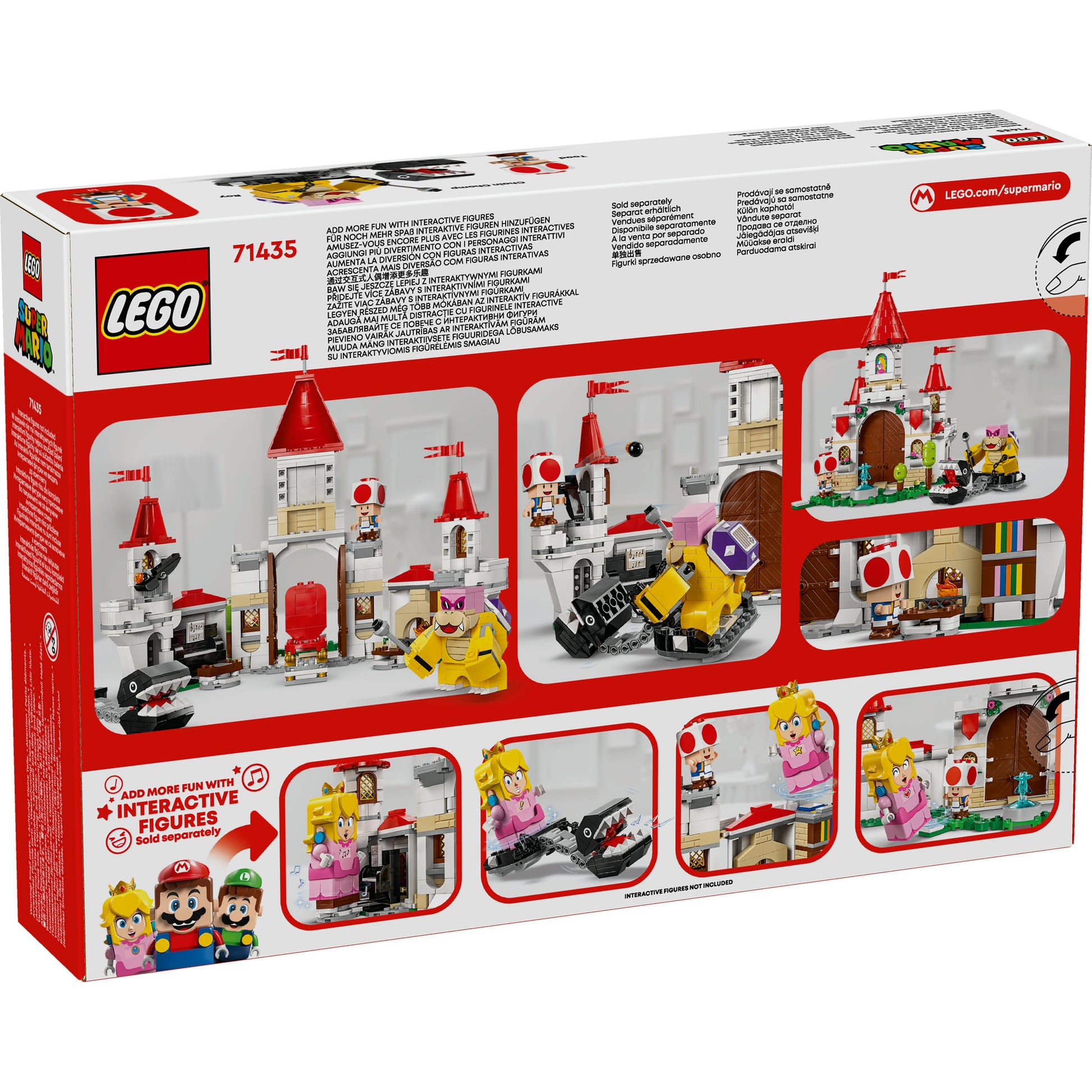 LEGO Super Mario Battle with Roy at Peach's Castle 71435