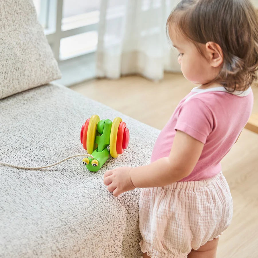 Plan Toys - Pull Along Snail
