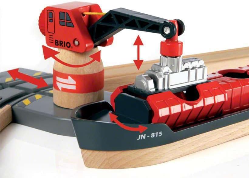 BRIO Cargo Harbour Set