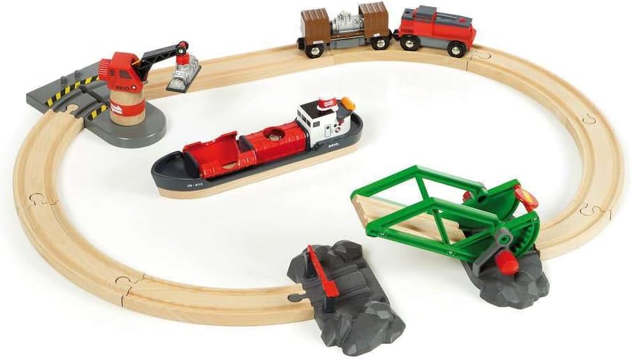 BRIO Cargo Harbour Set