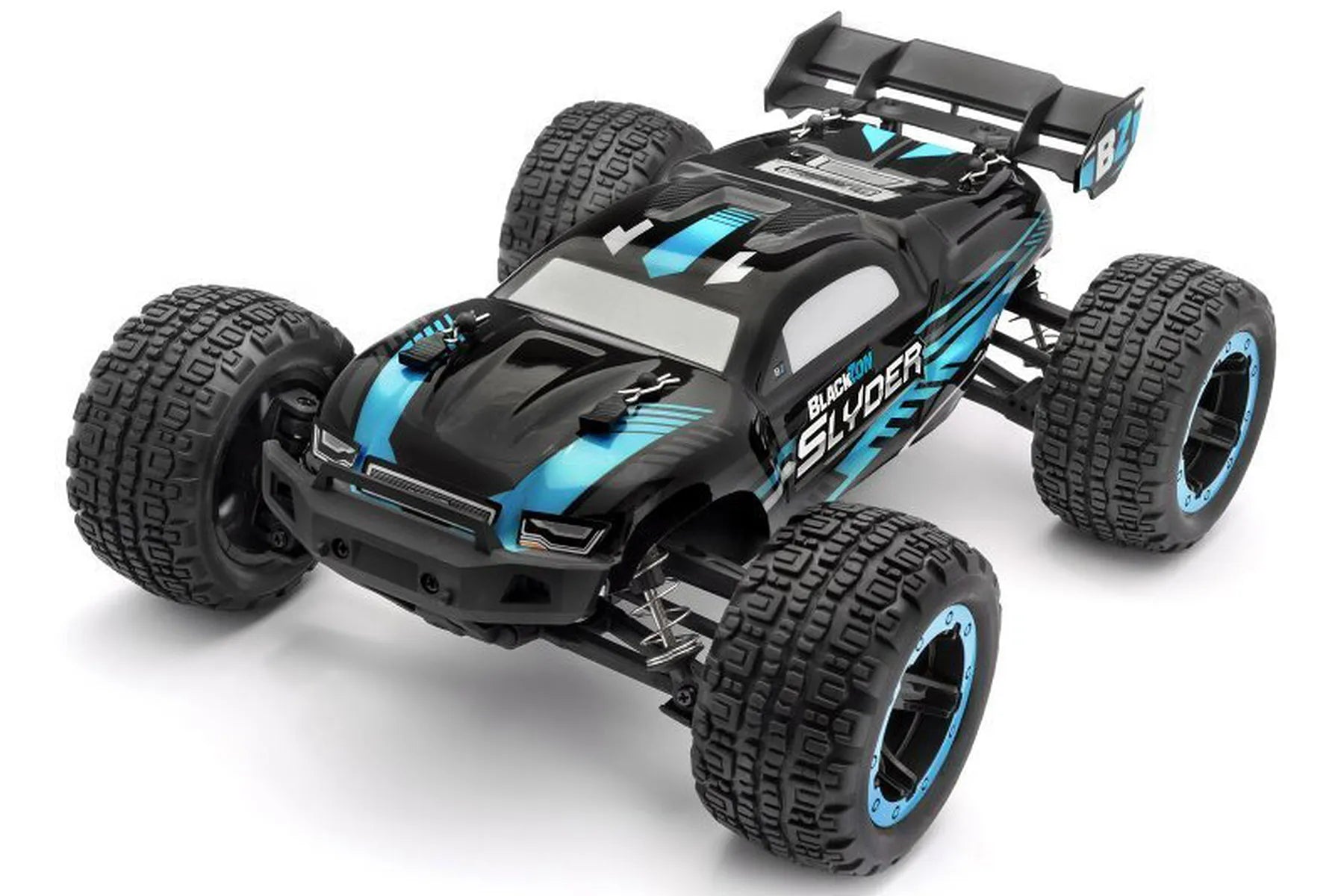 Blackzon Slyder MT 1/16 4WD Electric Remote Control Stadium Truck - Blue 540105