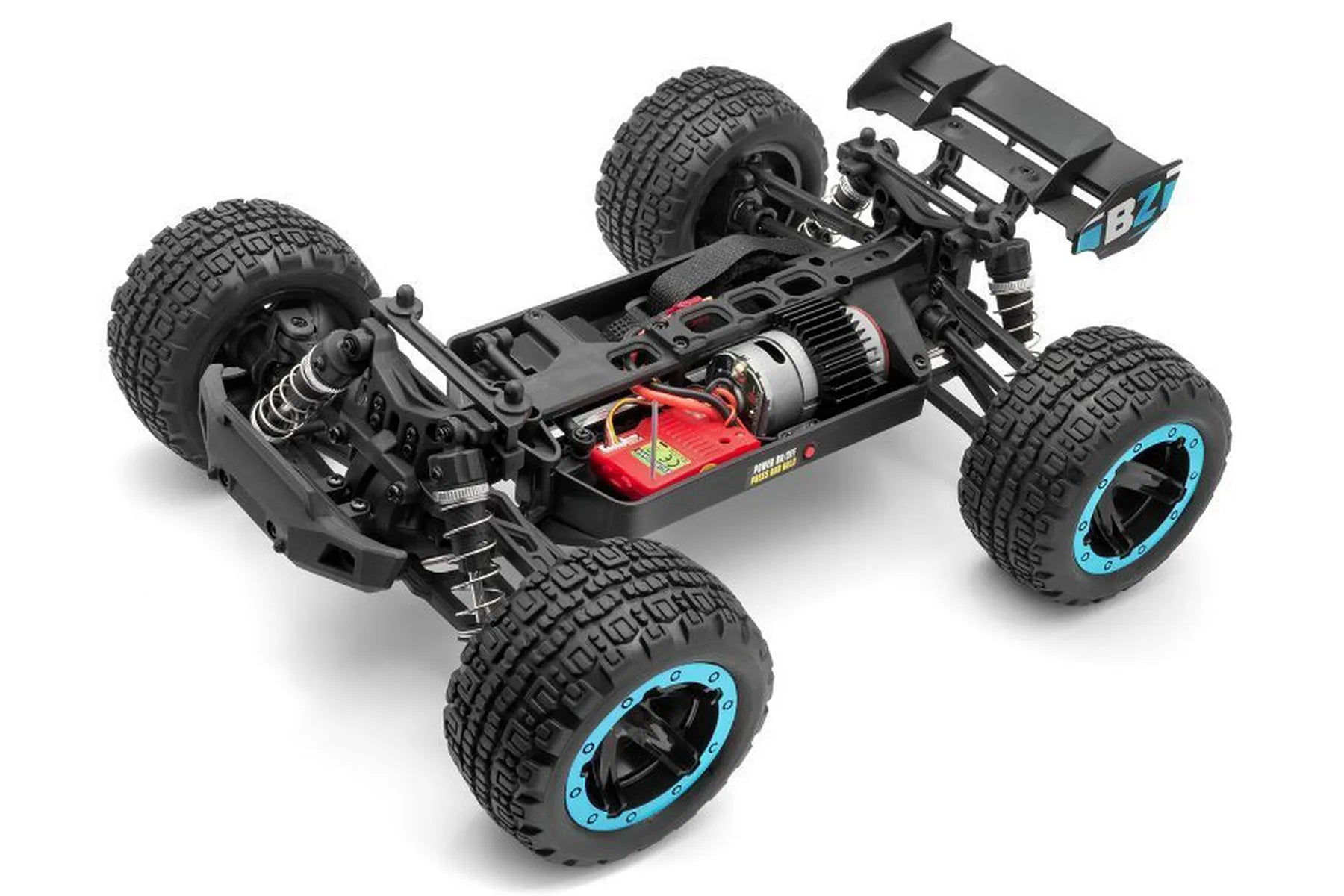 Blackzon Slyder MT 1/16 4WD Electric Remote Control Stadium Truck - Blue 540105