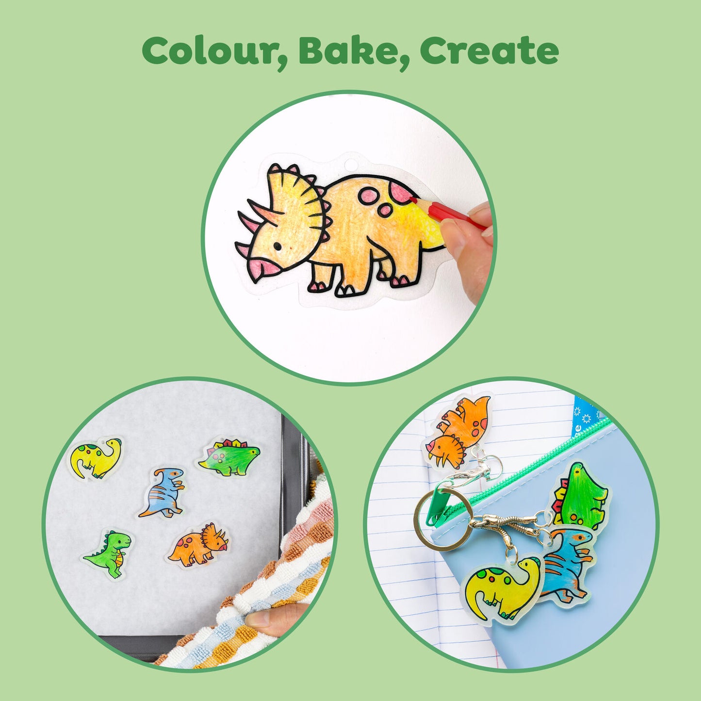Tiger Tribe - Bag Tags | Dino