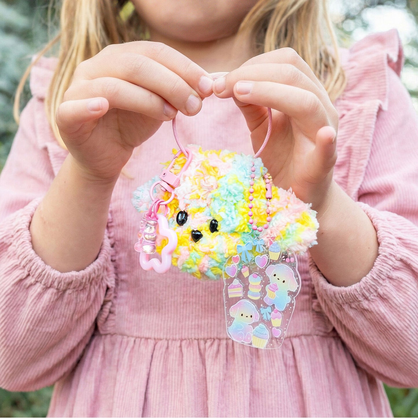 Tiger Tribe - Bag Charm Kit | Fluffy Dog
