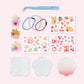Tiger Tribe -  Sticker Craft Kit | Kawaii Bag Charms