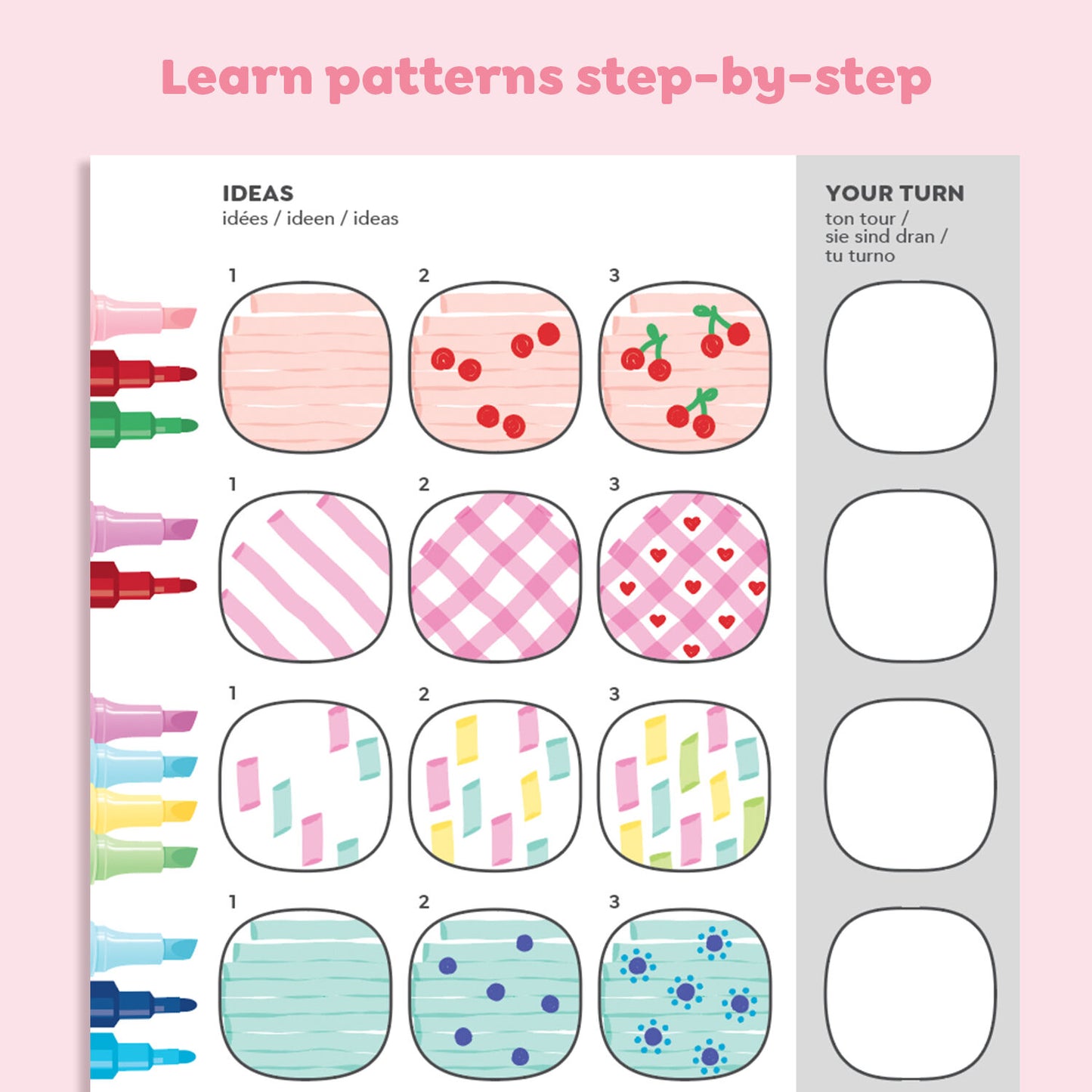 Tiger Tribe Great Big Colouring Set - Magical Mini Worlds