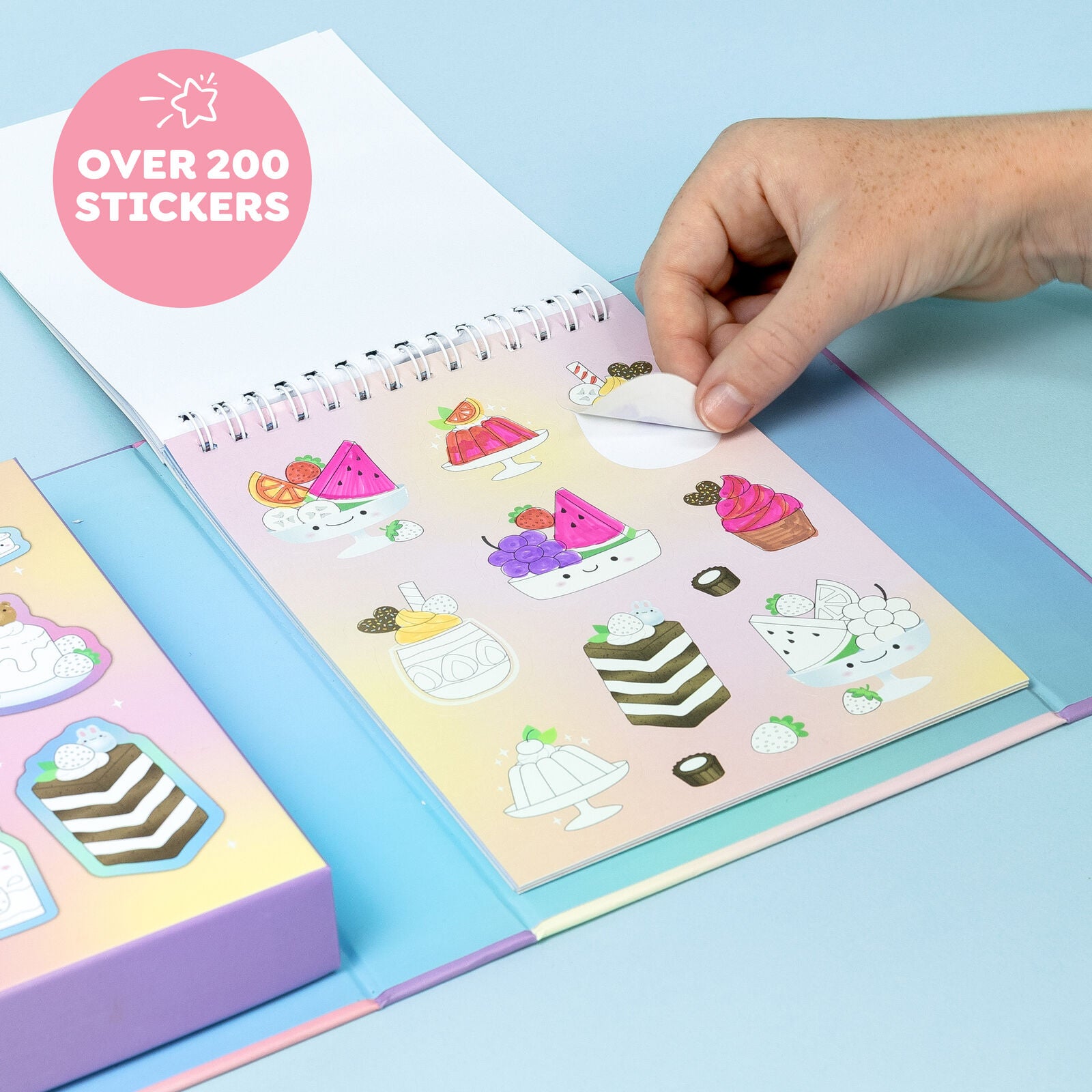 Tiger Tribe Scented Stack of Stickers - Dreamy Desserts