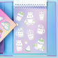 Tiger Tribe Scented Stack of Stickers - Dreamy Desserts