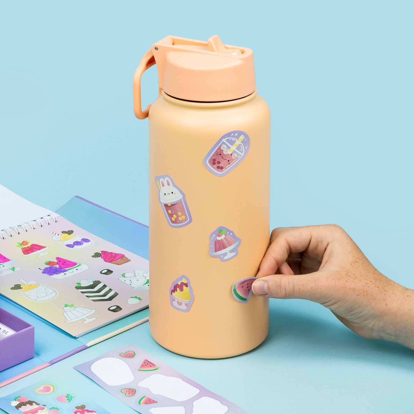 Tiger Tribe Scented Stack of Stickers - Dreamy Desserts