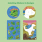 Tiger Tribe Sticker by Numbers - Dinosaurs