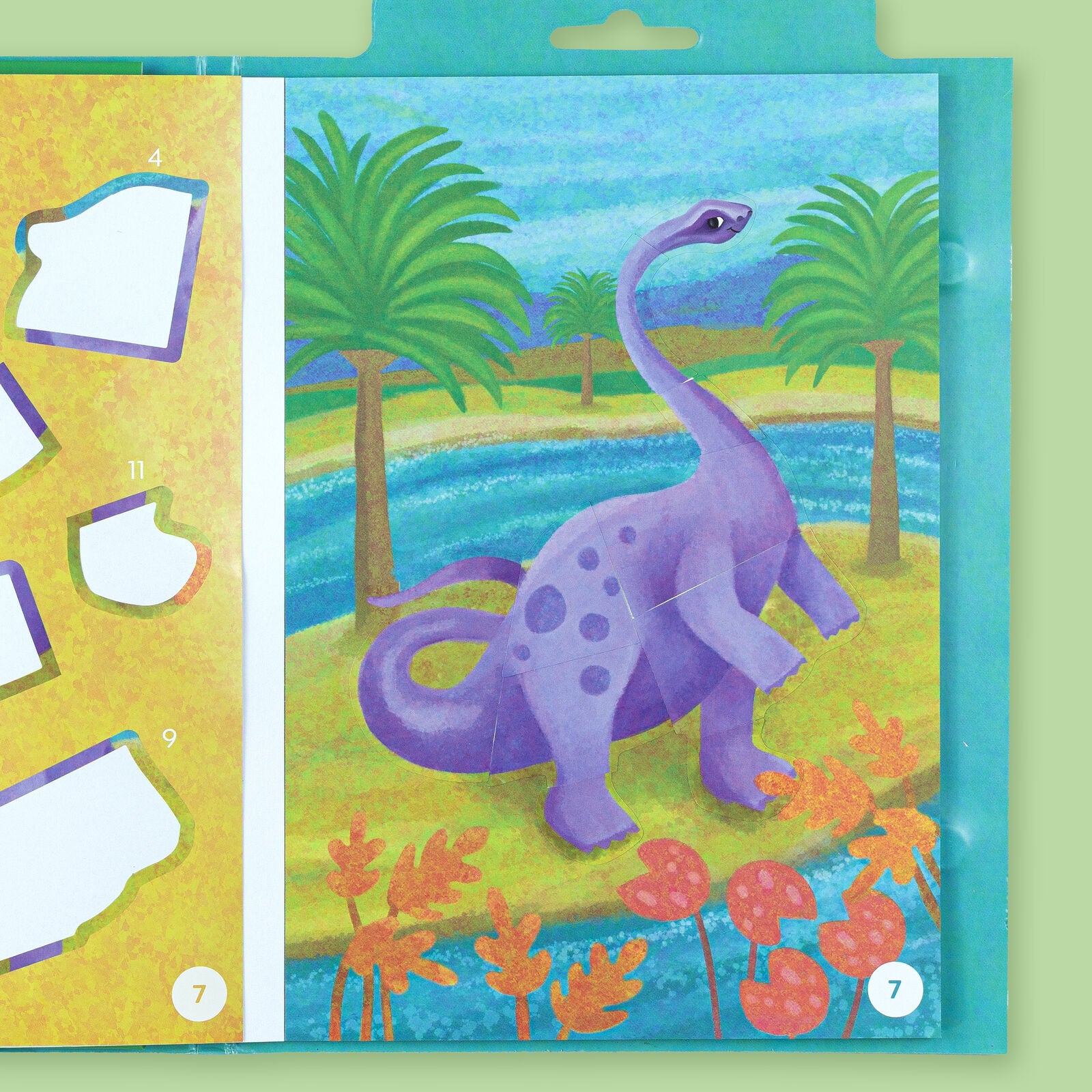 Tiger Tribe Sticker by Numbers - Dinosaurs