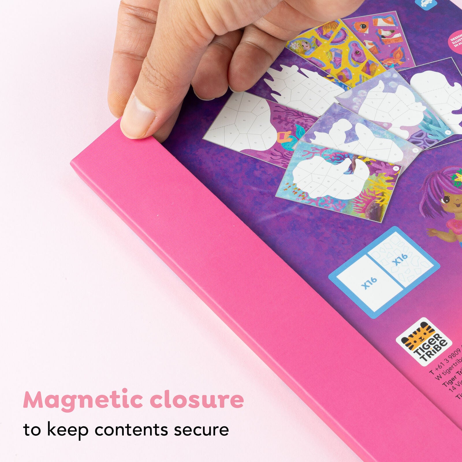 Tiger Tribe Sticker by Numbers - Mermaids