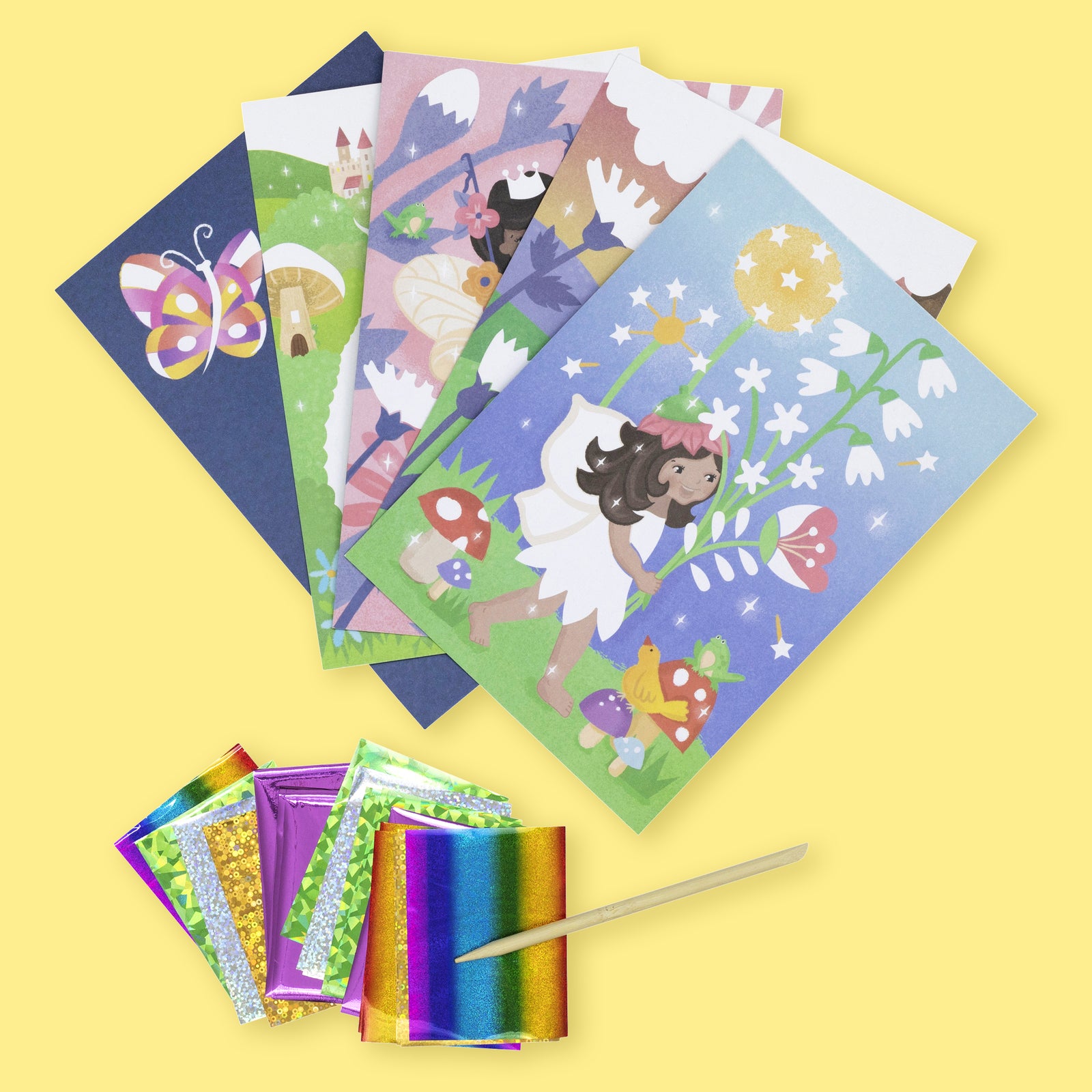 Tiger Tribe Foil Art - Fairies
