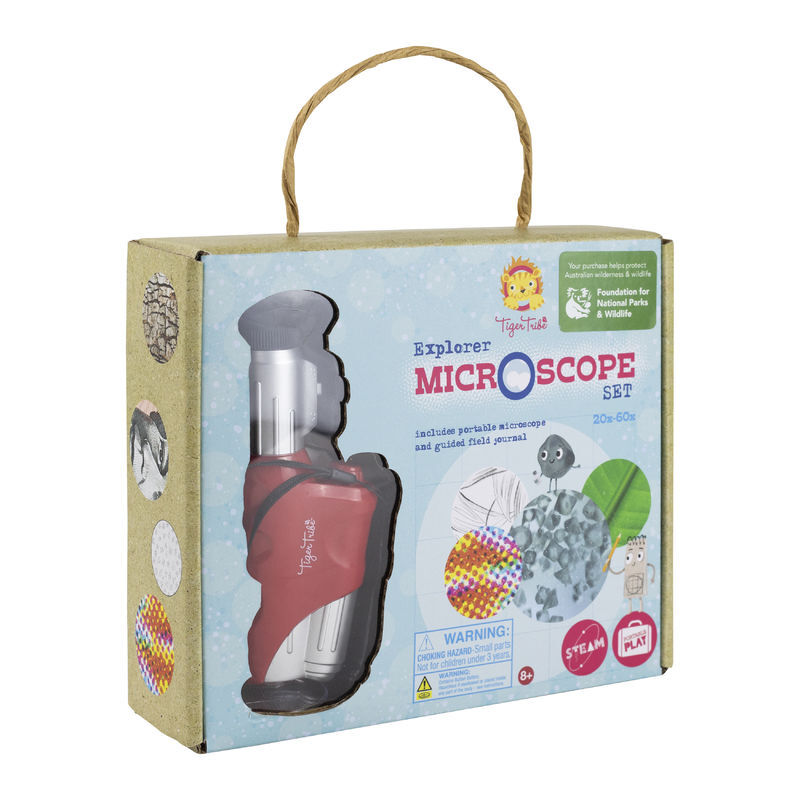 Tiger Tribe - Explorer Microscope Set – K and K Creative Toys