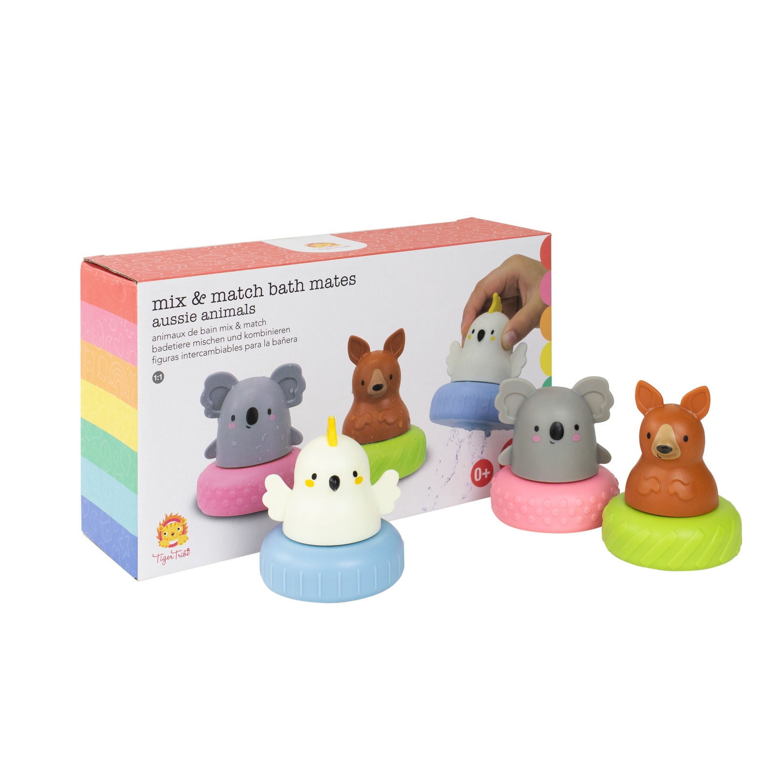 Tiger Tribe Mix & Match Bath Mates - Aussie Animals