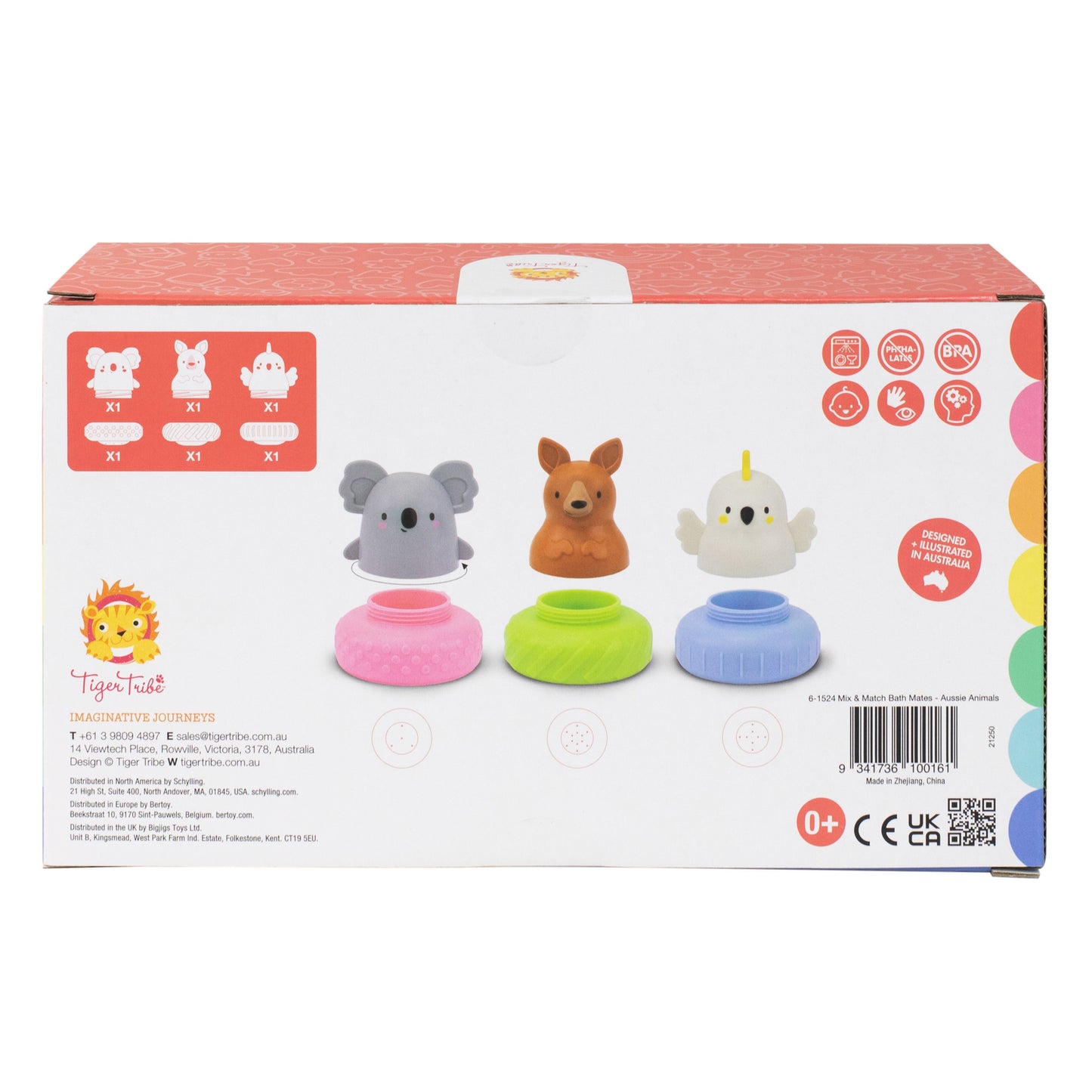Tiger Tribe Mix & Match Bath Mates - Aussie Animals