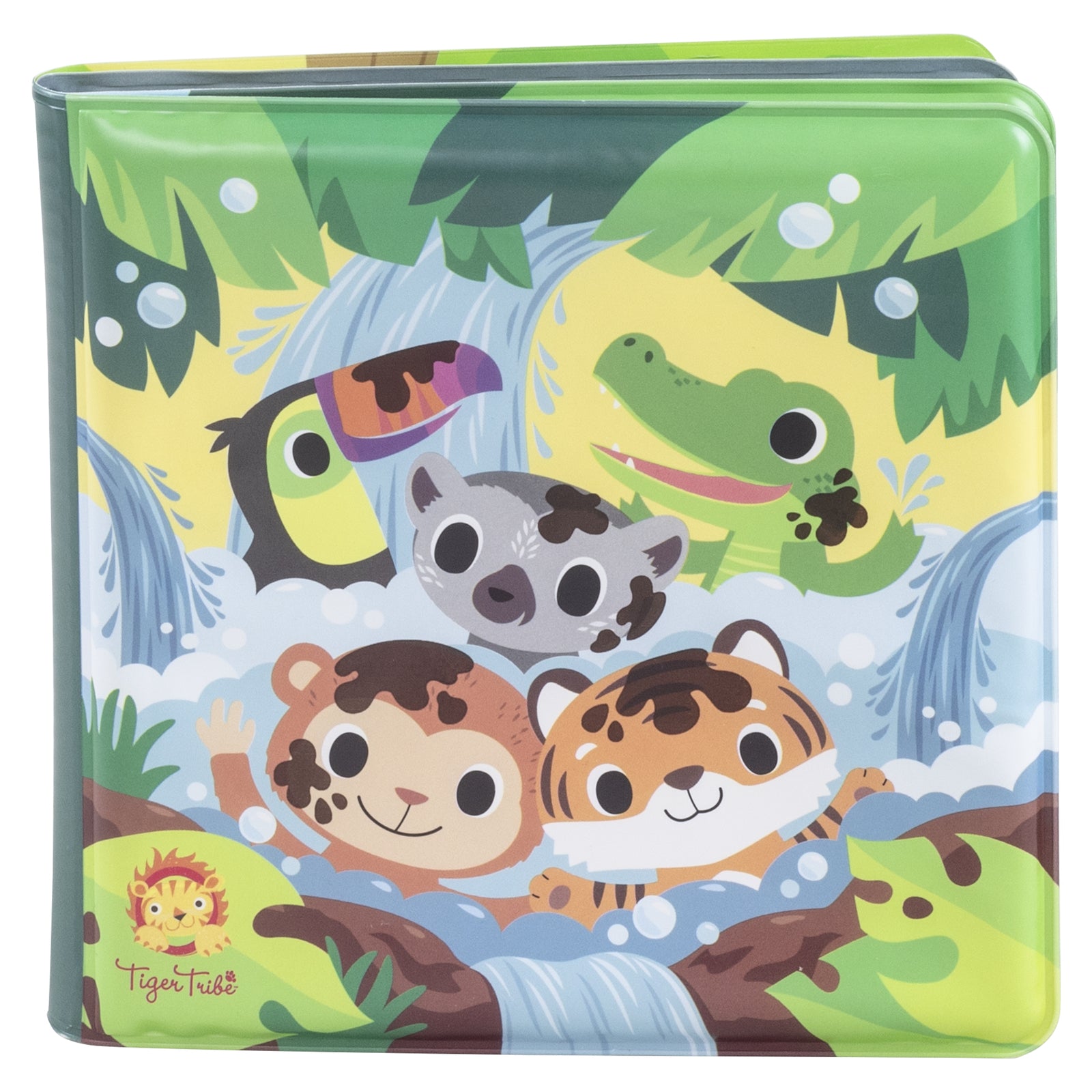 Tiger Tribe Bath Book - Messy Jungle
