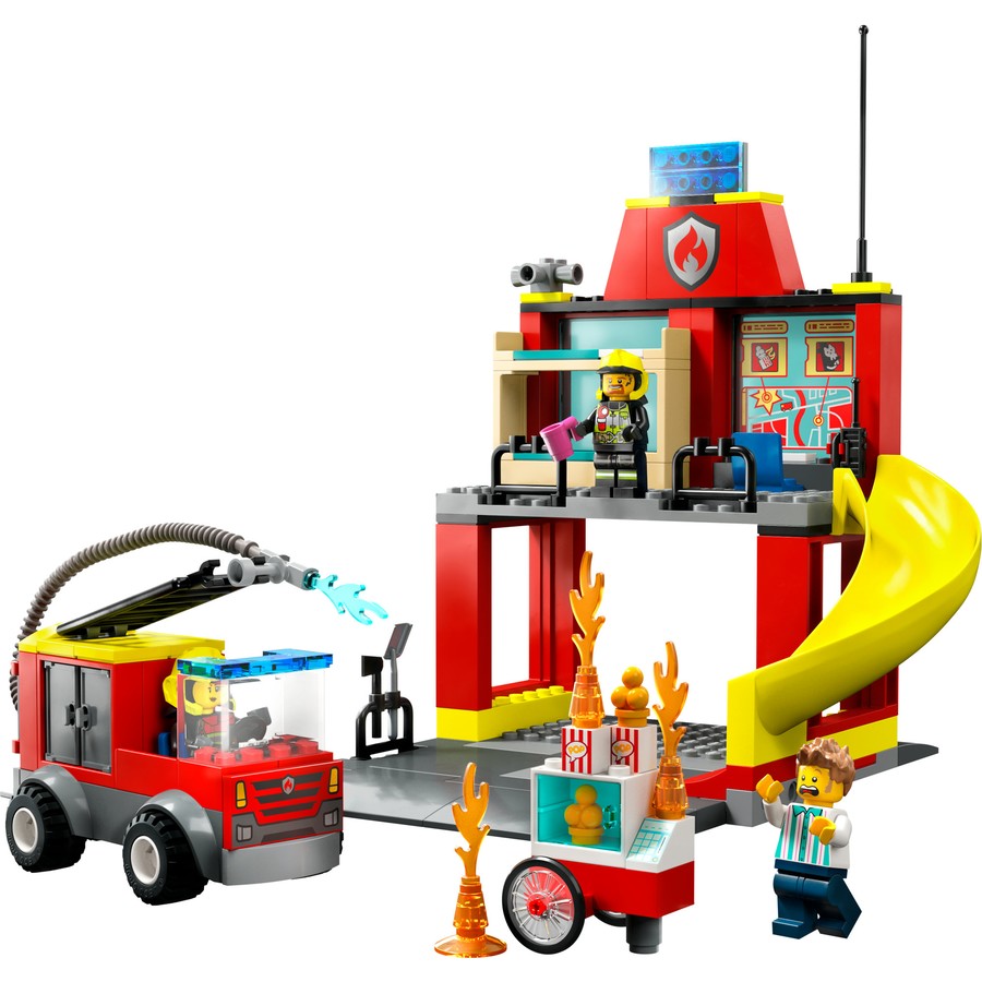 LEGO City Fire Station and Fire Truck 60375