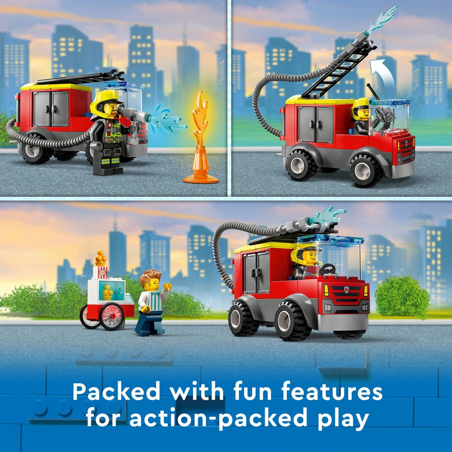 LEGO City Fire Station and Fire Truck 60375