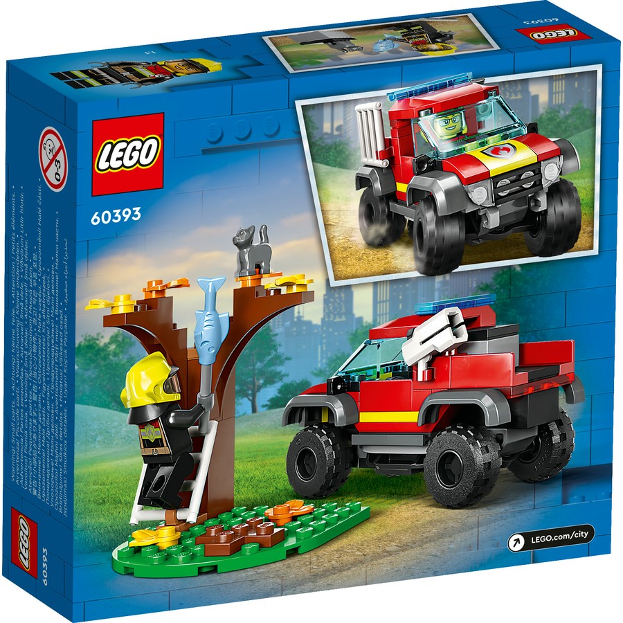 LEGO City 4x4 Fire Engine Rescue 60393