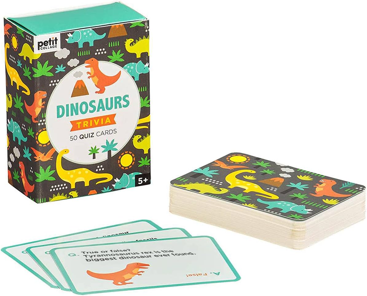 Dinosaurs Trivia Quiz Cards