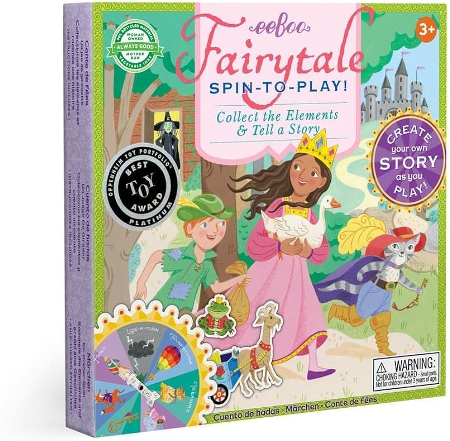 Eeboo Fairytale Spinner Game 