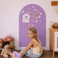 SmartyPals - Magnetic Playwall | Magnetic Wall Decal for Kids & Playrooms (Select Colour)