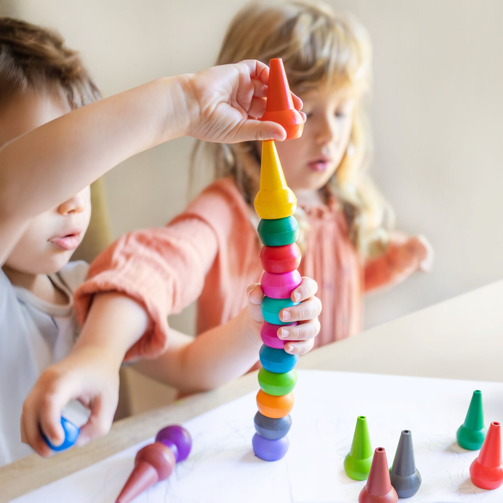 Tiger Tribe - Stackable Crayons | Candy Colours