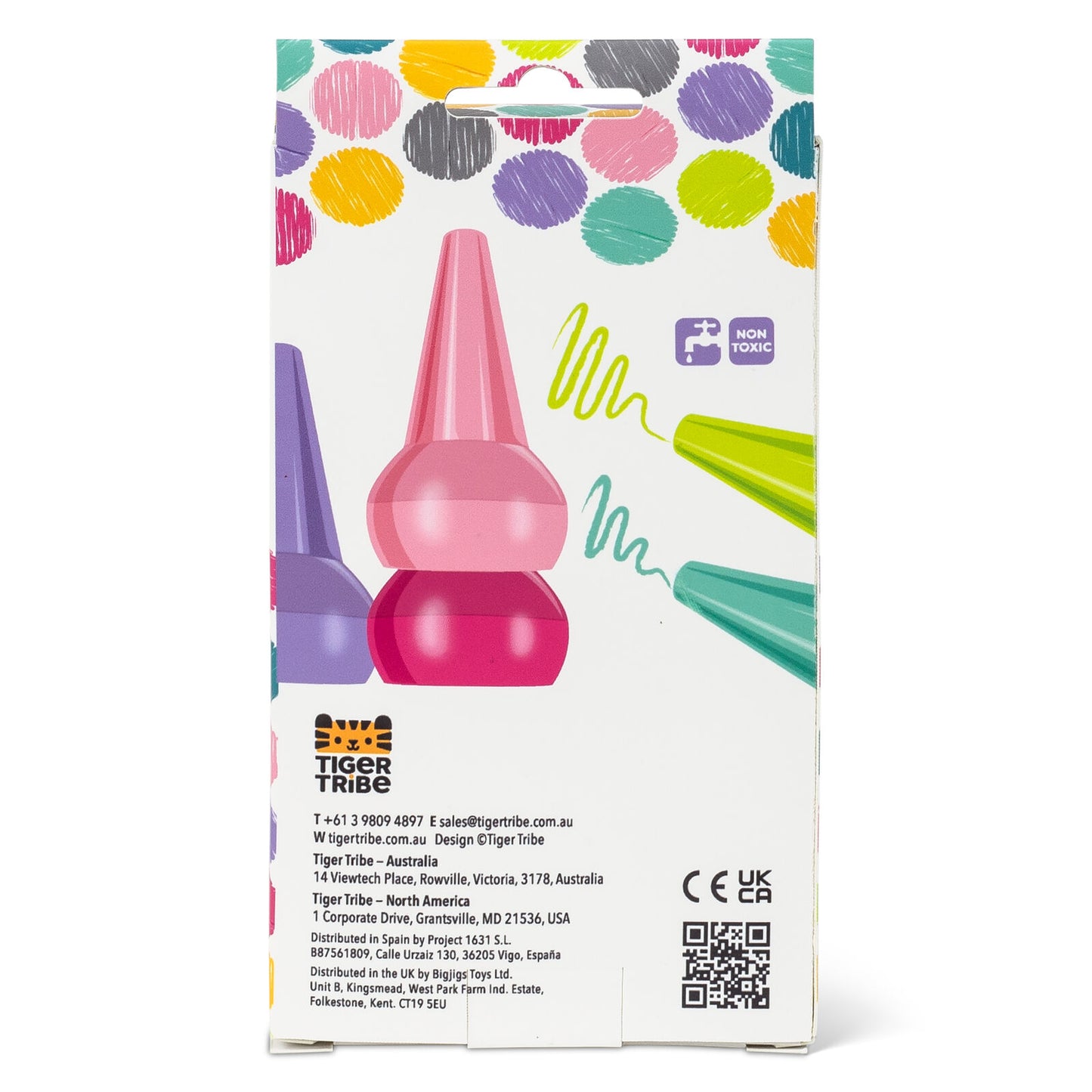 Tiger Tribe - Stackable Crayons | Candy Colours