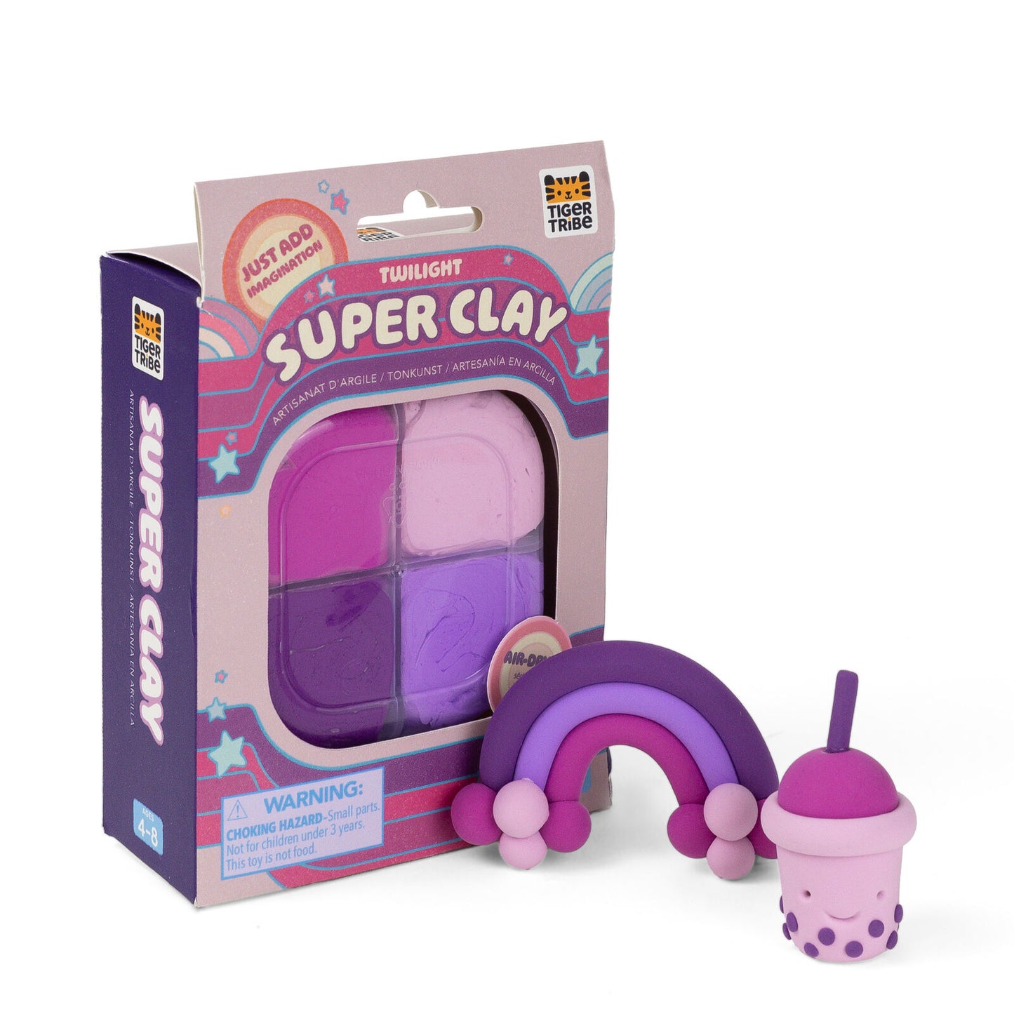 Tiger Tribe Super Clay Stationery (Select Kit)