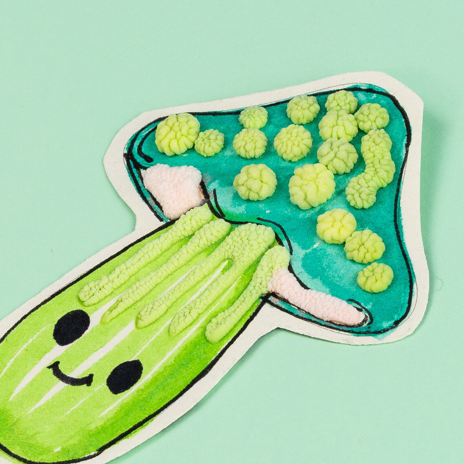 Tiger Tribe Puffy Popcorn Pens