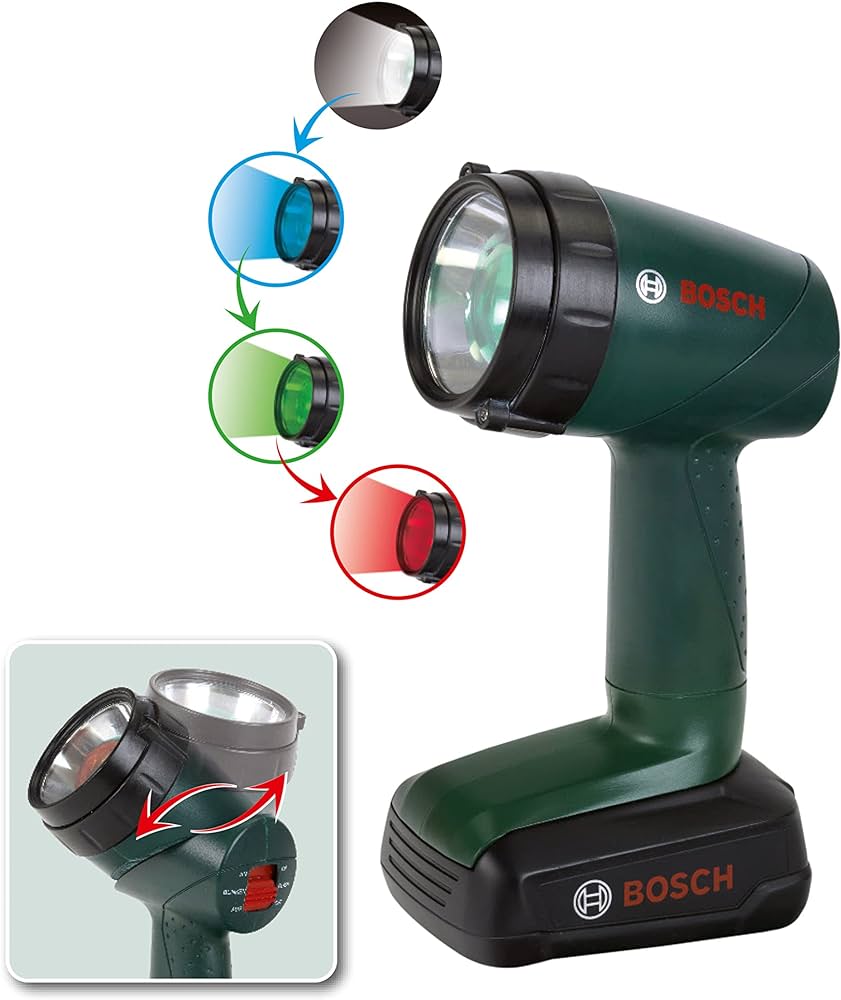 Bosch Lamp with Multi-Coloured Light