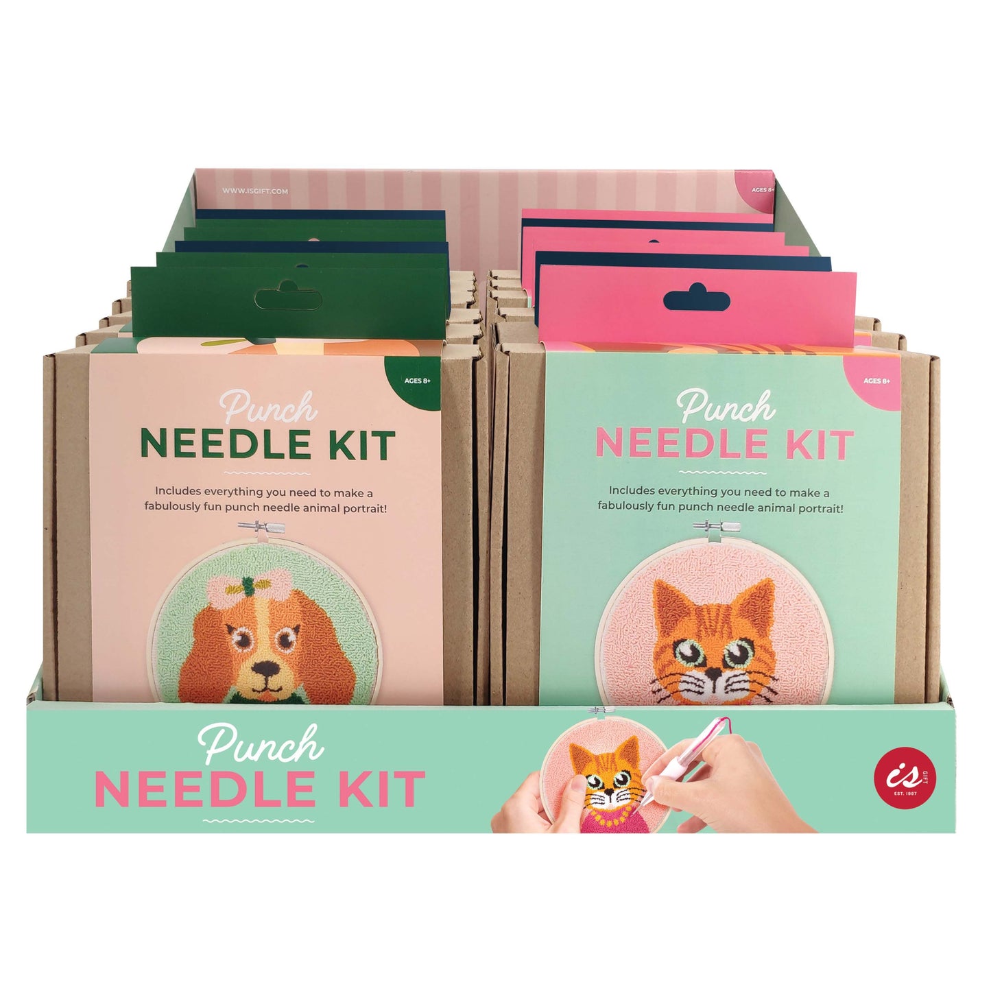 Punch Needle Kit - Amusing Animals