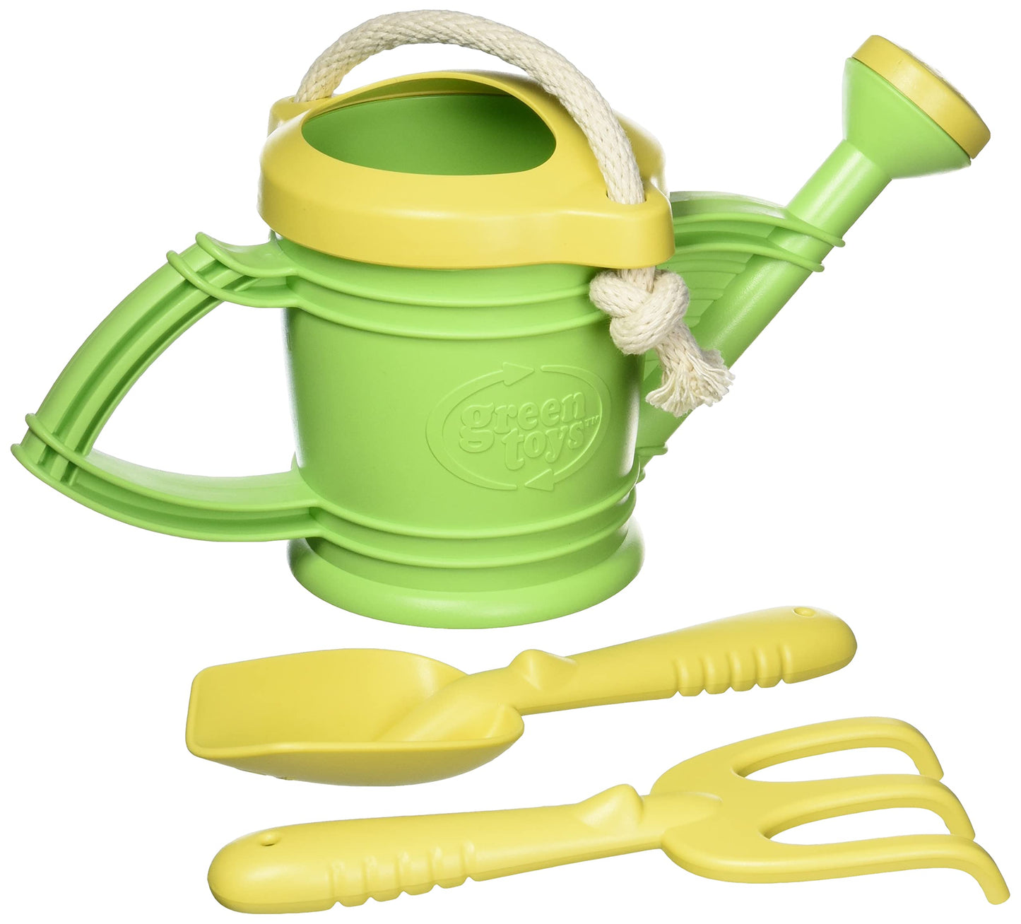 Green Toys Watering Can with Garden Tools