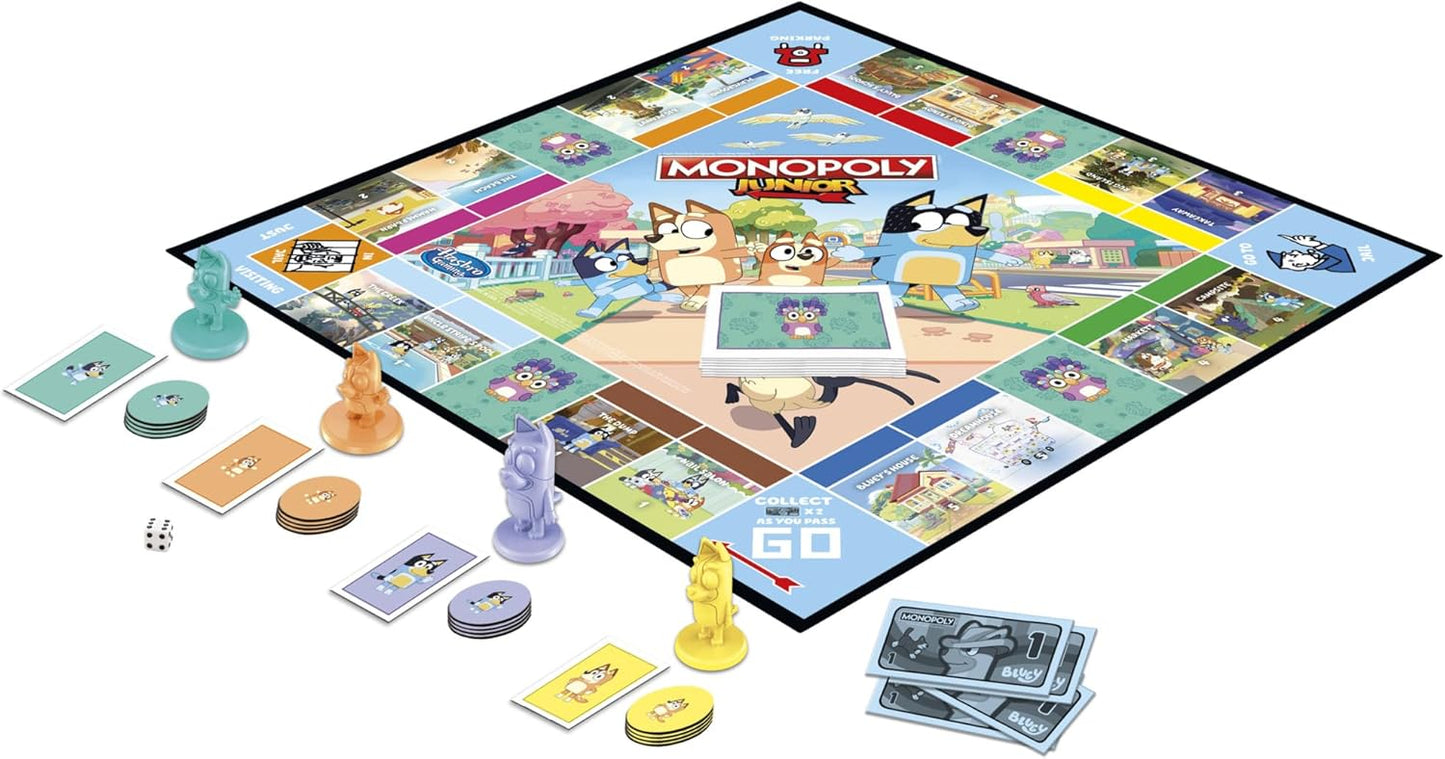 Monopoly Junior: Bluey Board Game