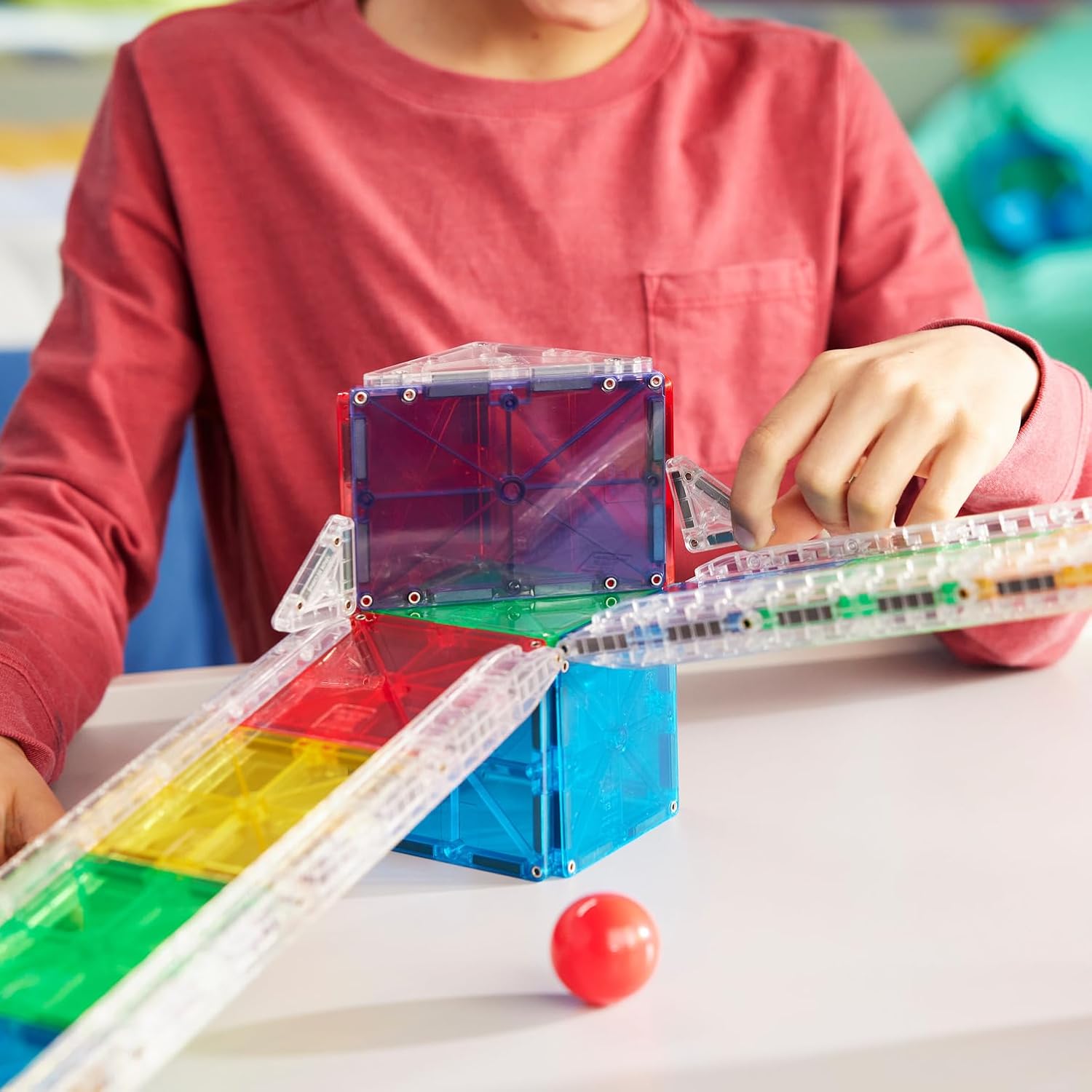 Magna-Tiles Rail Racers - 33 Piece Set