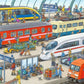 Ravensburger Busy Train Station Puzzle 2x24pc