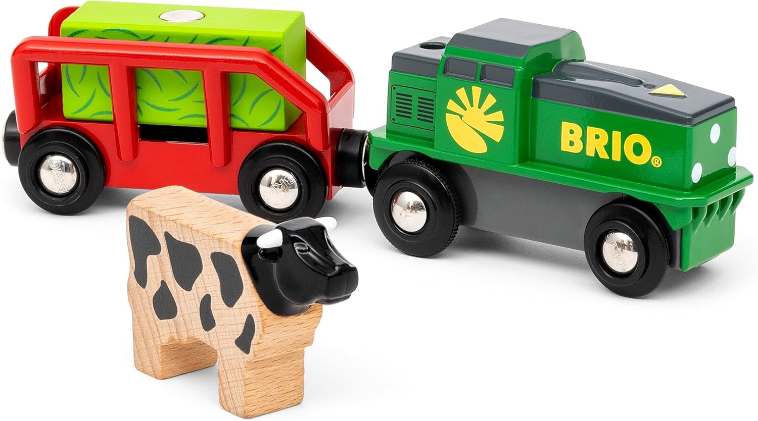 BRIO Farm Battery Train