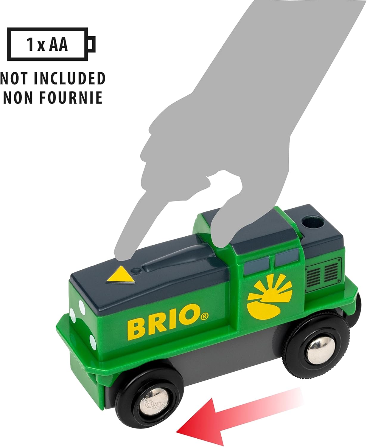 BRIO Farm Battery Train